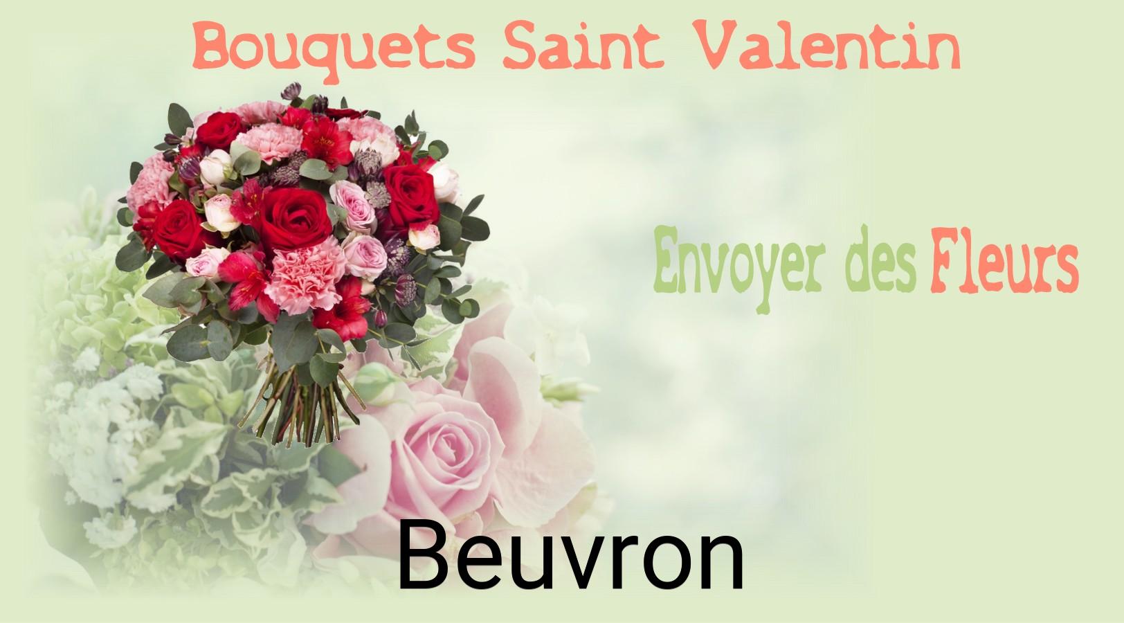 Roses de Saint-Valentin livrées à Beuvron